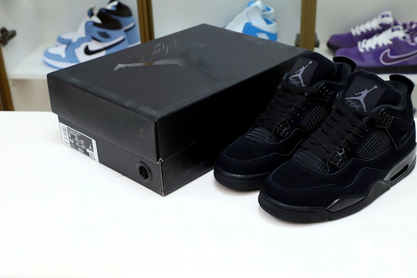 2020 CAT' RETRO JORDAN 'BLACK AIR 4 0718